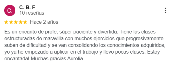 Reseñas Clases de Ofimatica