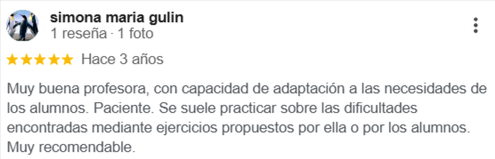 Reseñas Clases de Ofimatica