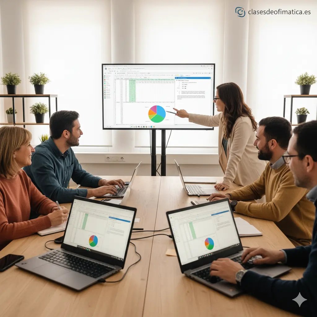 Clases de ofimática desde cero para principiantes en Excel y Word